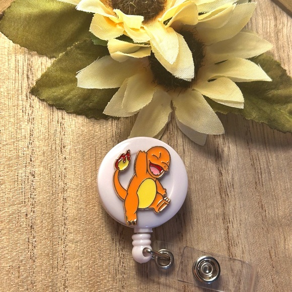 Pokemon Charmander Badge Reel - Picture 1 of 1